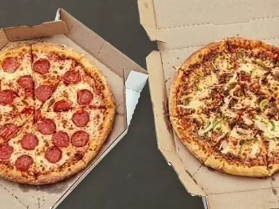 2x Pizza Moyenne 12"