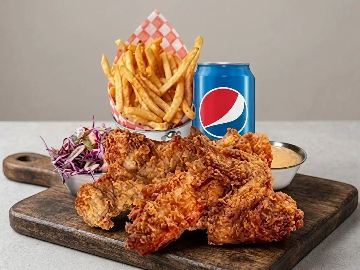 Poulet Poulet – Ailes de poulet · Croquettes